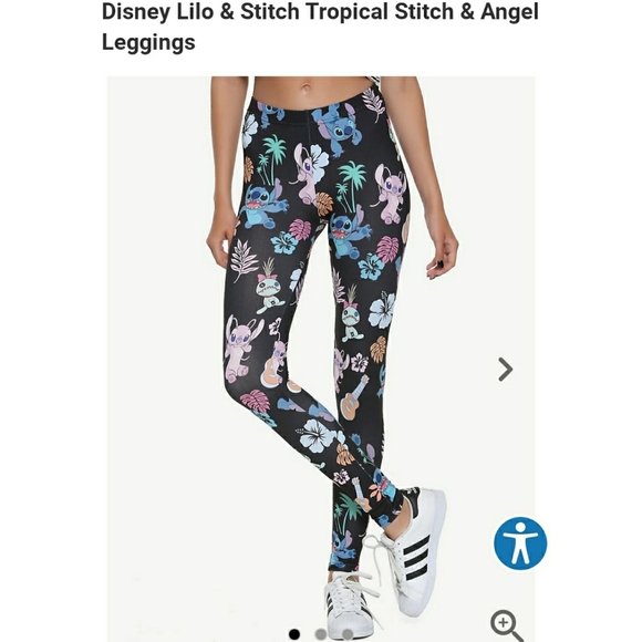 Hot Topic Pants - Hot Topic Plus Size Lilo & Stitch Leggings